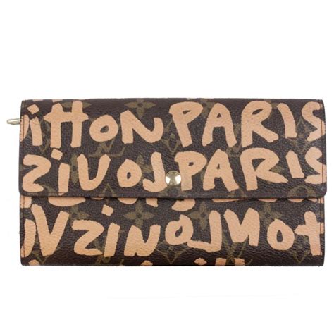 lv graffiti wallet|zipper wallet louis vuitton.